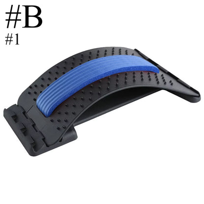 1 Piece Back Stretcher, Multi-Level Back Cracker, Upper & Lower Back Pain Relief Device for Herniated Disc, Sciatica, Scoliosis