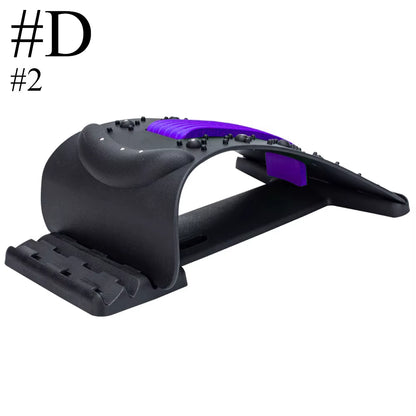 1 Piece Back Stretcher, Multi-Level Back Cracker, Upper & Lower Back Pain Relief Device for Herniated Disc, Sciatica, Scoliosis