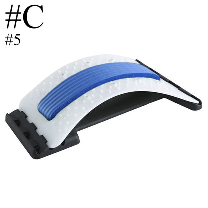 1 Piece Back Stretcher, Multi-Level Back Cracker, Upper & Lower Back Pain Relief Device for Herniated Disc, Sciatica, Scoliosis